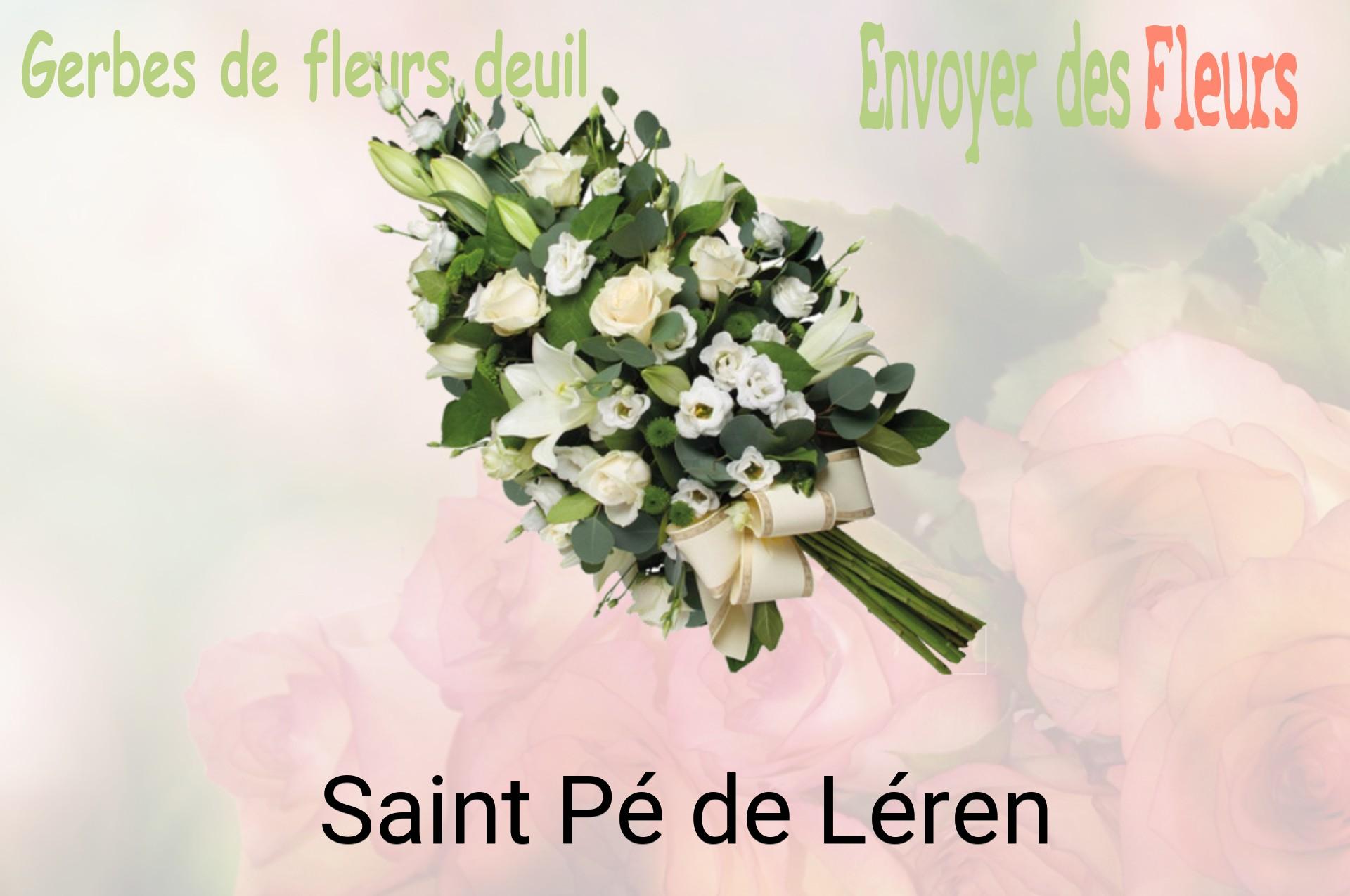 Gerbe de fleurs de deuil livrée à Saint-Pé-de-Léren